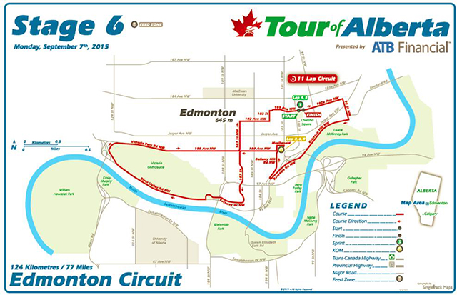 Stage 6 map